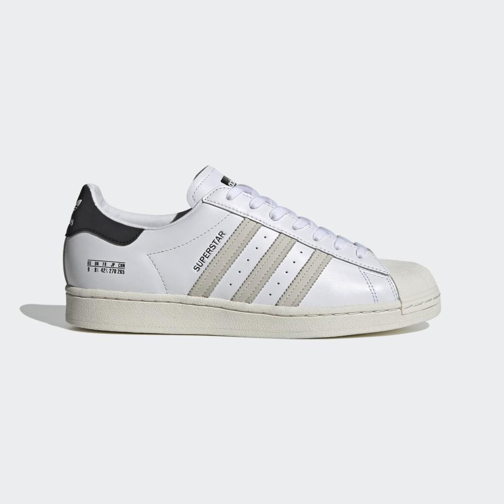 Originals Adidas Superstar Barbati Romania - Albi/Negrii FV2808